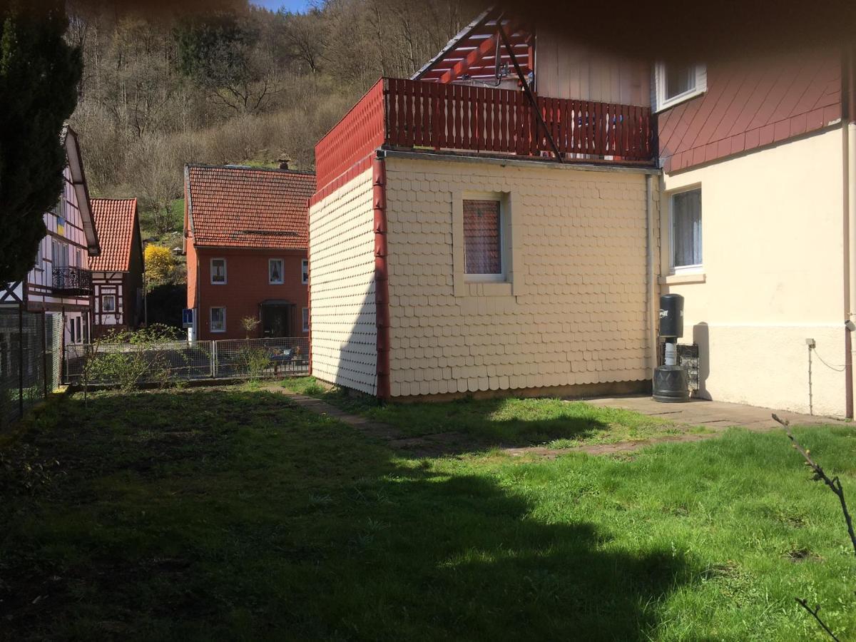 Ferienhaus Am Fluss Mit Traumhafter Dachterrasse ,Garten Und Grill Walkenried Dış mekan fotoğraf