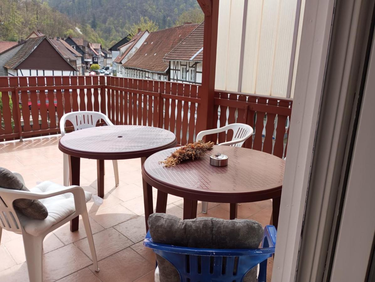 Ferienhaus Am Fluss Mit Traumhafter Dachterrasse ,Garten Und Grill Walkenried Dış mekan fotoğraf